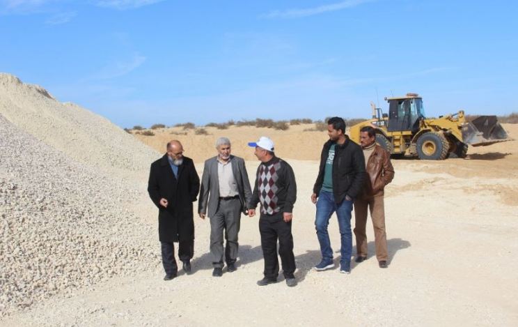 بلدية رفح تباشر العمل بإنشاء منطقة صناعية