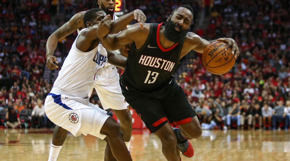NBA .. سقوط هيوستن وفوزان لغولدن ستايت وأوكلاهوما
