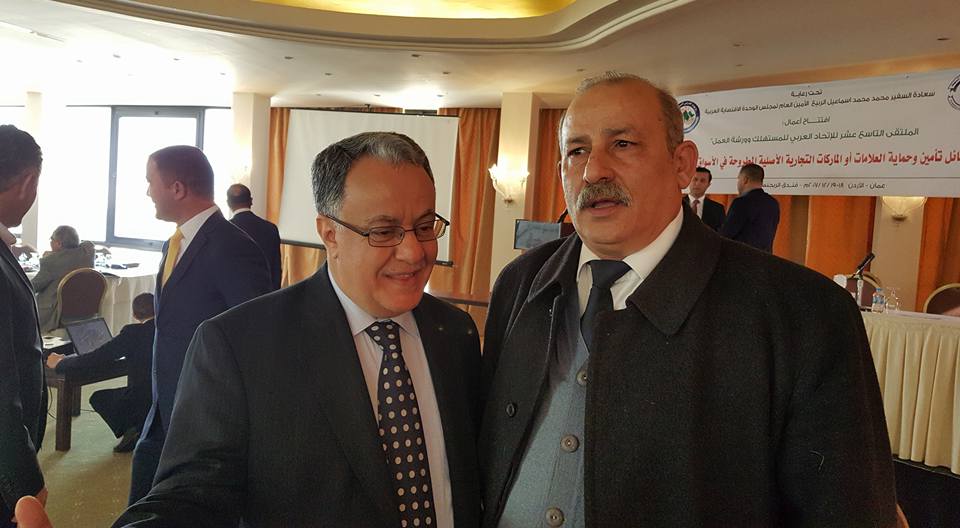 الشيوخي يبحث في عمّان فتح الأسواق أمام المنتجات الفلسطينية