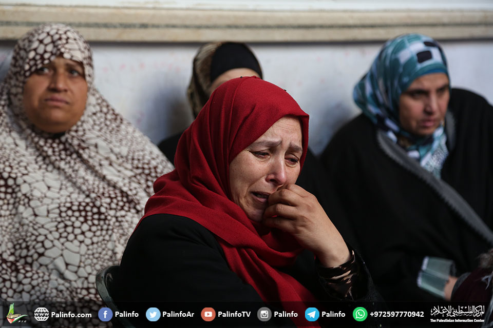 تشييع جثمان الشهيد جمال مصلح في غزة