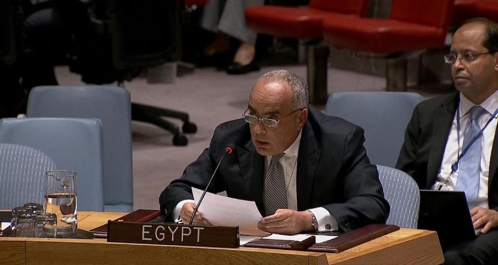مندوب مصر في مجلس الأمن: إعلان ترمب يهدد المنطقة