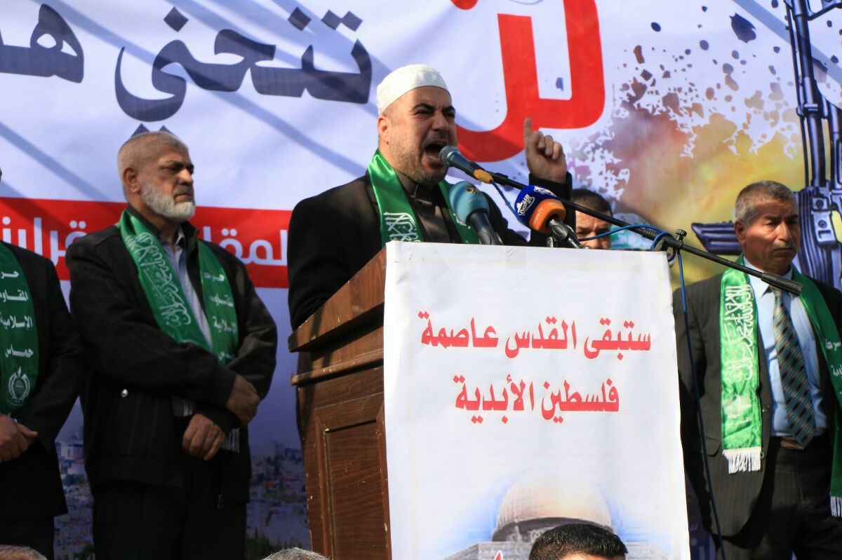 حماد: نقل السفارة للقدس احتلال جديد لفلسطين