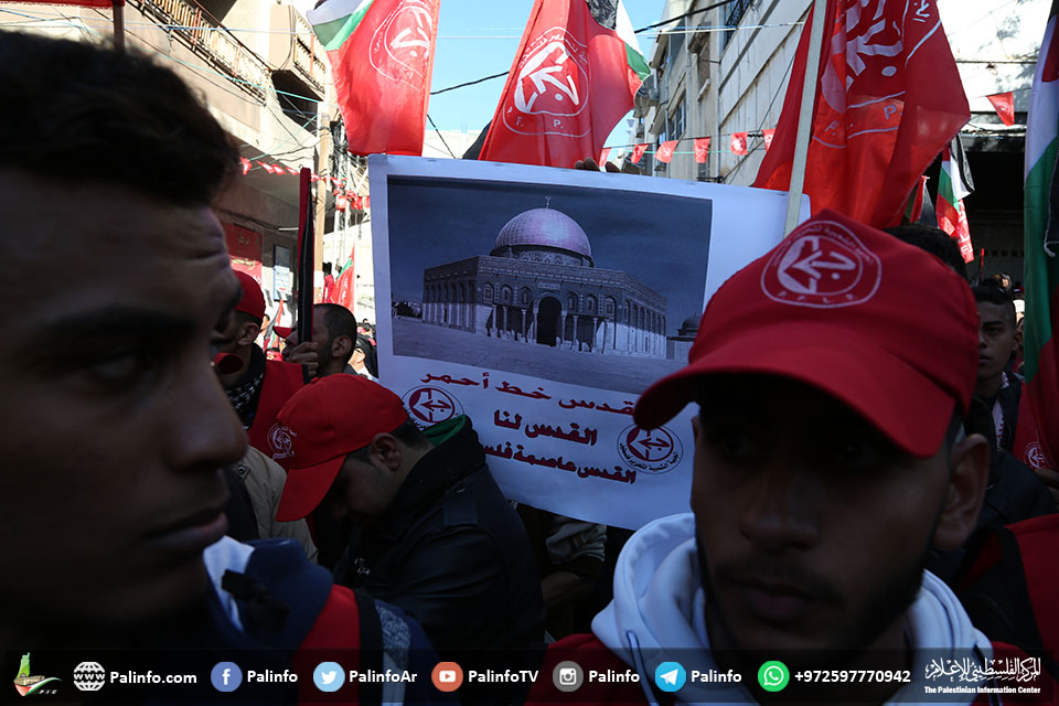 حماس في ذكرى انطلاقة الشعبية: مثلت إضافة نوعية لنضال الشعب الفلسطيني