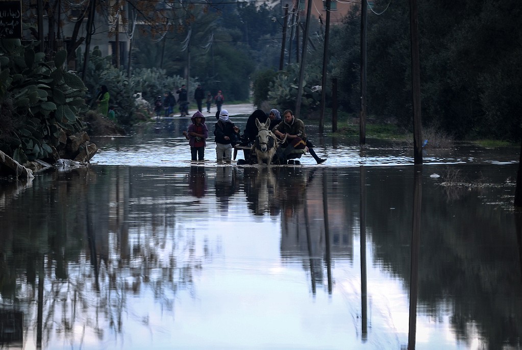 مصرع مستوطن غرقًا بسبب السيول في نهاريا