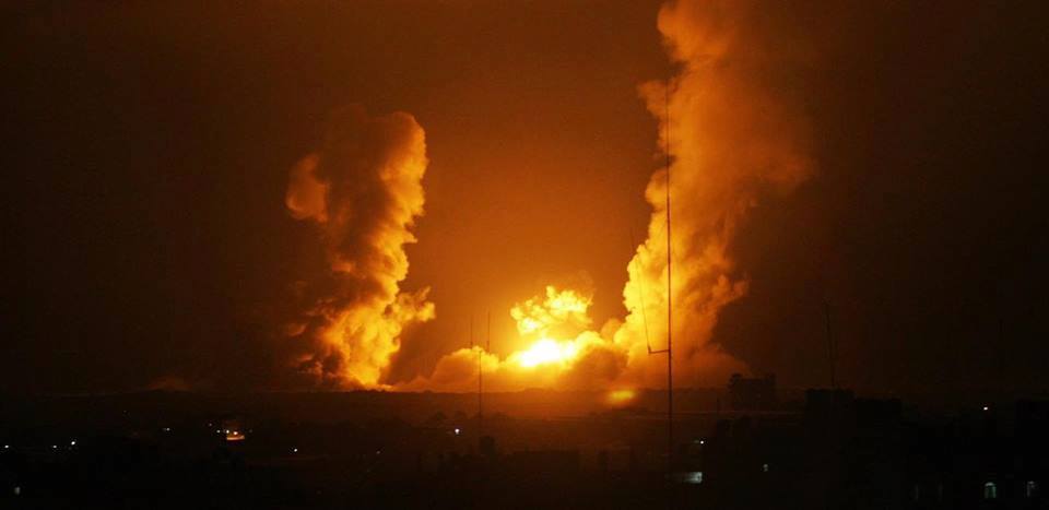 3 إصابات في قصف الاحتلال الصهيوني غزة