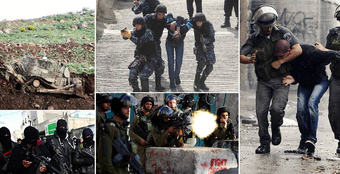 تقرير لـحماس يرصد انتهاكات الاحتلال والسلطة خلال يناير