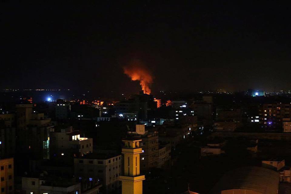 هذا المساء.. 19 غارة إسرائيلية شرق غزة