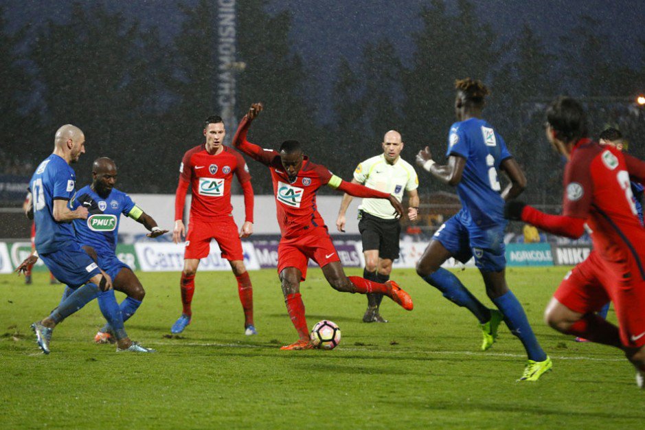 سان جيرمان وغانغون إلى ربع نهائي كأس فرنسا
