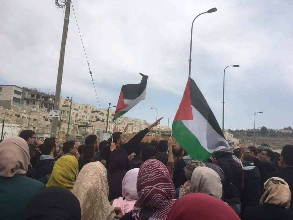 مواجهات في بيت لحم خلال مسيرة تطالب بجثمان الأعرج