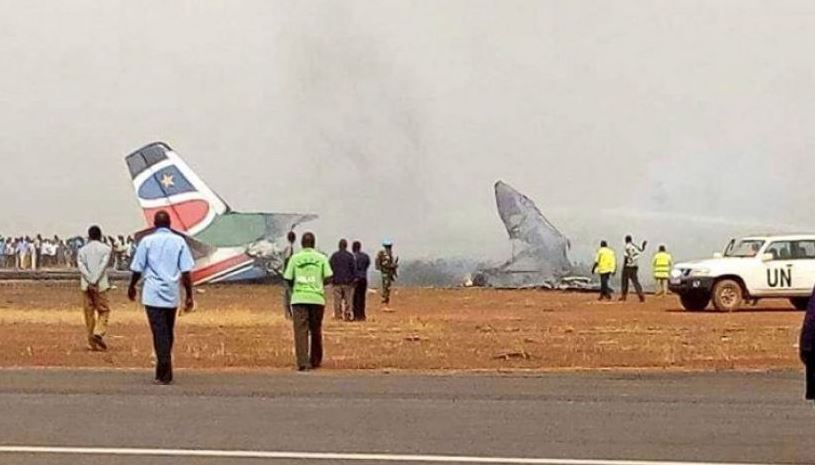 تحطم طائرة ركاب لجنوب السودان على متنها 40 مسافرًا
