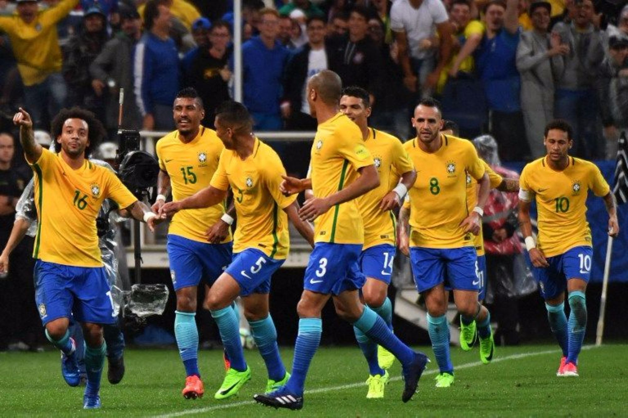 البرازيل أول الواصلين لمونديال روسيا 2018