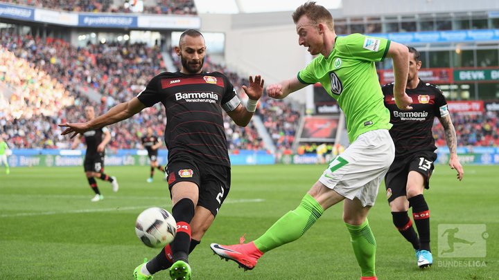 الدوري الألماني..تعادل باير ليفركوزن مع فولفسبورغ