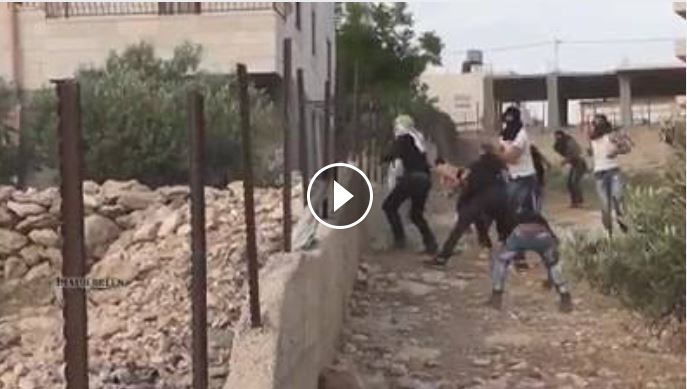 كمين محكم نصبه شبان فلسطينيون لجنود الاحتلال في بيت لحم