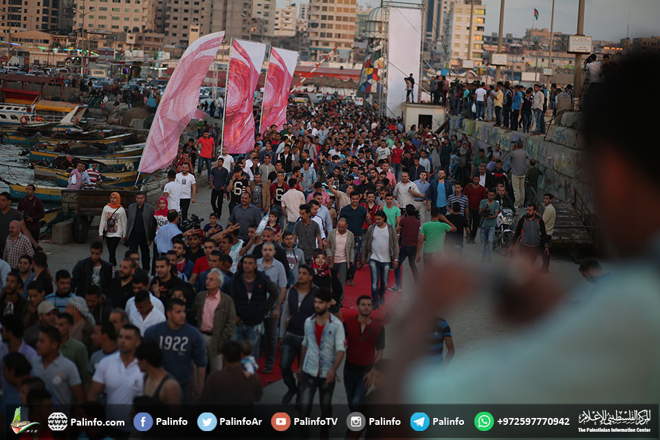 السجادة الحمراء .. مهرجان فني بغزة يقرع أجراس العودة