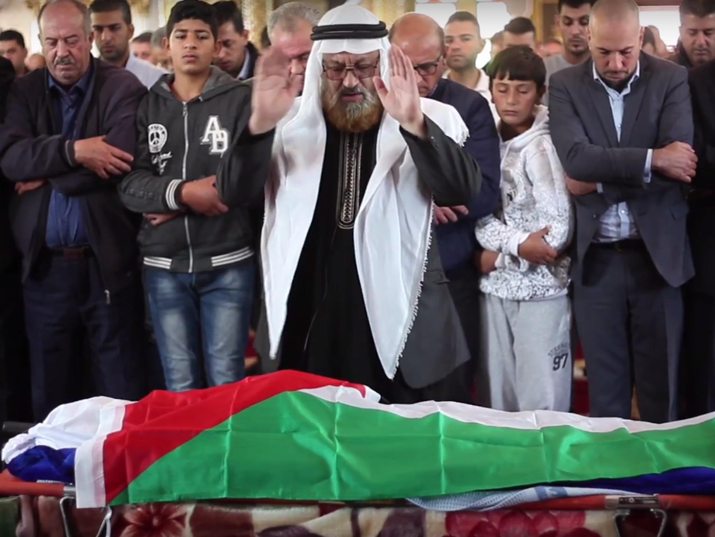 تشييع جثمان الشهيدة الثائرة فاطمة طقاطقة