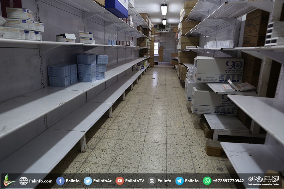مركز حقوقي: أزمة نقص الأدوية بغزة تشكل خطورة على حياة المرضى