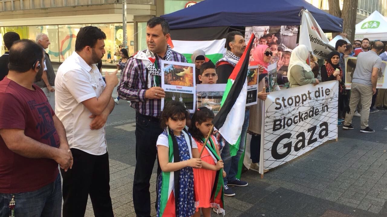 الحملة الأوروبية تختتم يومًا لنصرة غزة والأسرى