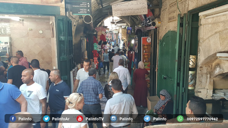 أسواق القدس .. إجراءات الاحتلال تضعف الحركة الشرائية في رمضان
