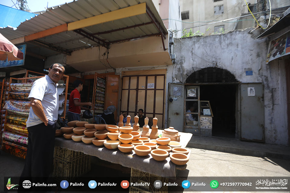 ​​سوق الزاوية يروي قصة غزة مع رمضان