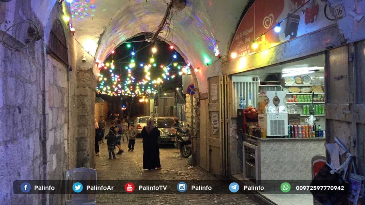 شوارع القدس برمضان .. زينات وحياة تنبض رغم الاحتلال