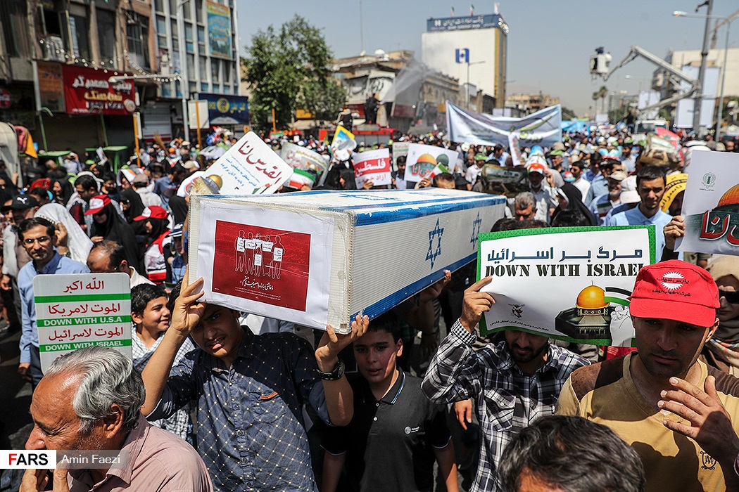 ملايين الإيرانيين يحيون يوم القدس العالمي ويدعون لمواجهة الاحتلال