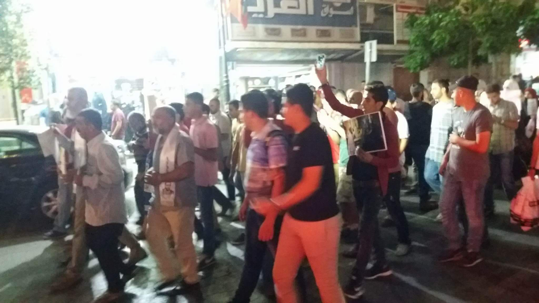 مسيرة شبابية برام الله تندد باقتحام الأقصى وتطالب المقاومة بالردّ