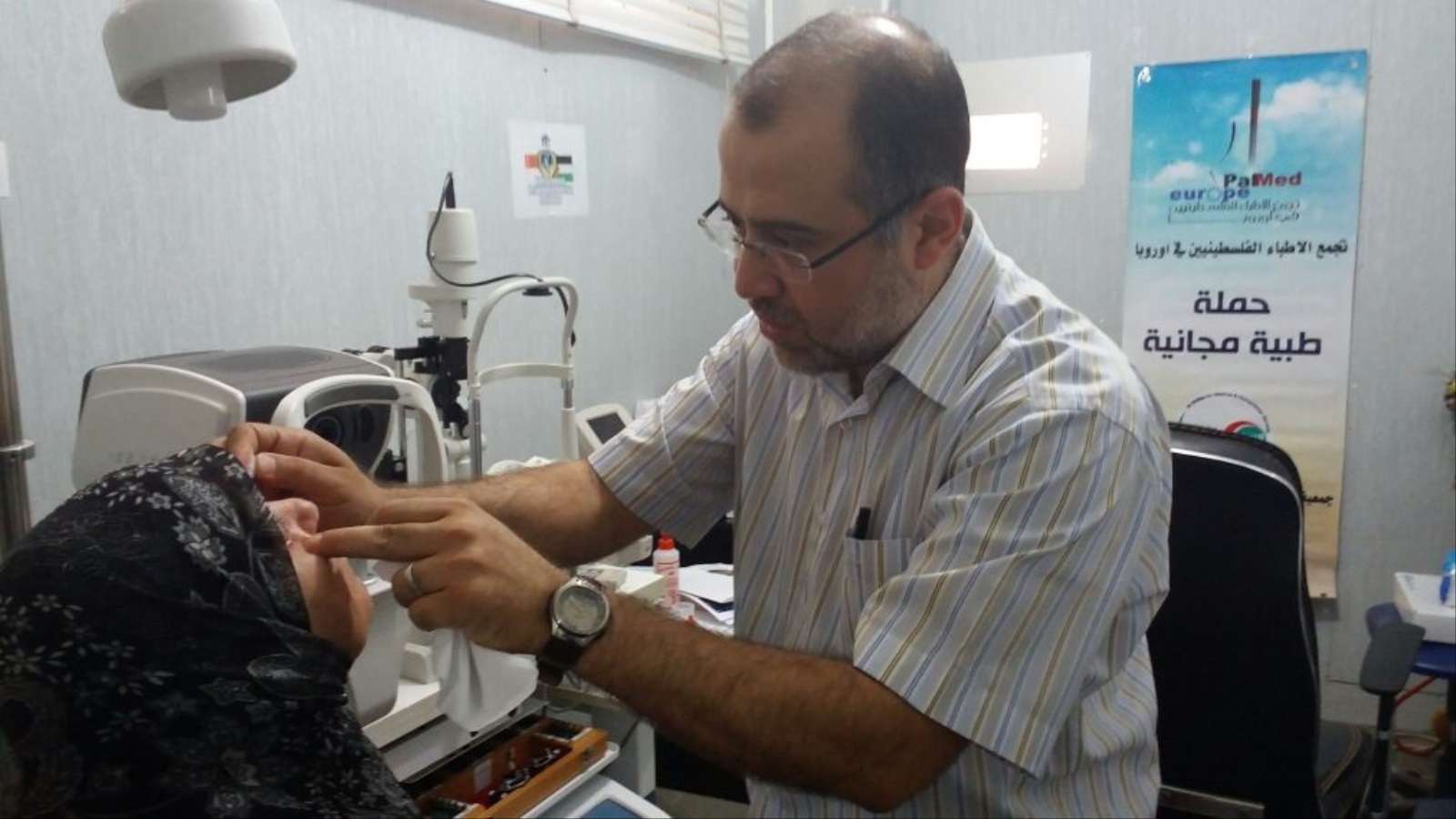 وفد طبي يصل المخيمات الفلسطينية في لبنان