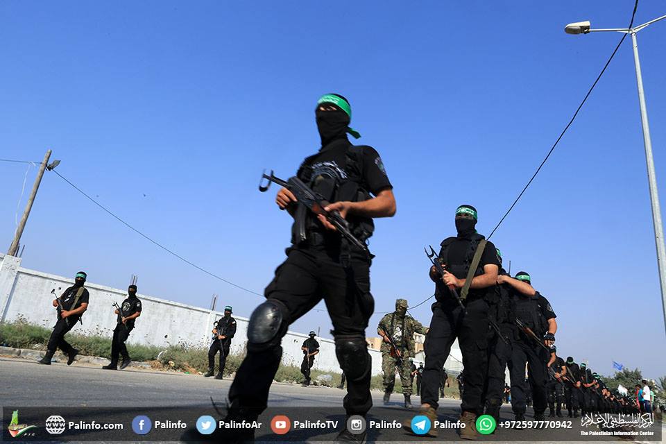 مسير عسكري لـالقسام في غزة نصرةً للأقصى