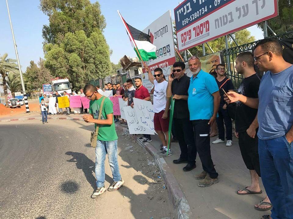 مظاهرات بأراضي 48 احتجاجًا على قانون يهودية الدولة