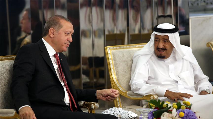 أردوغان وسلمان يبحثان العلاقات الثنائية ومكافحة الإرهاب