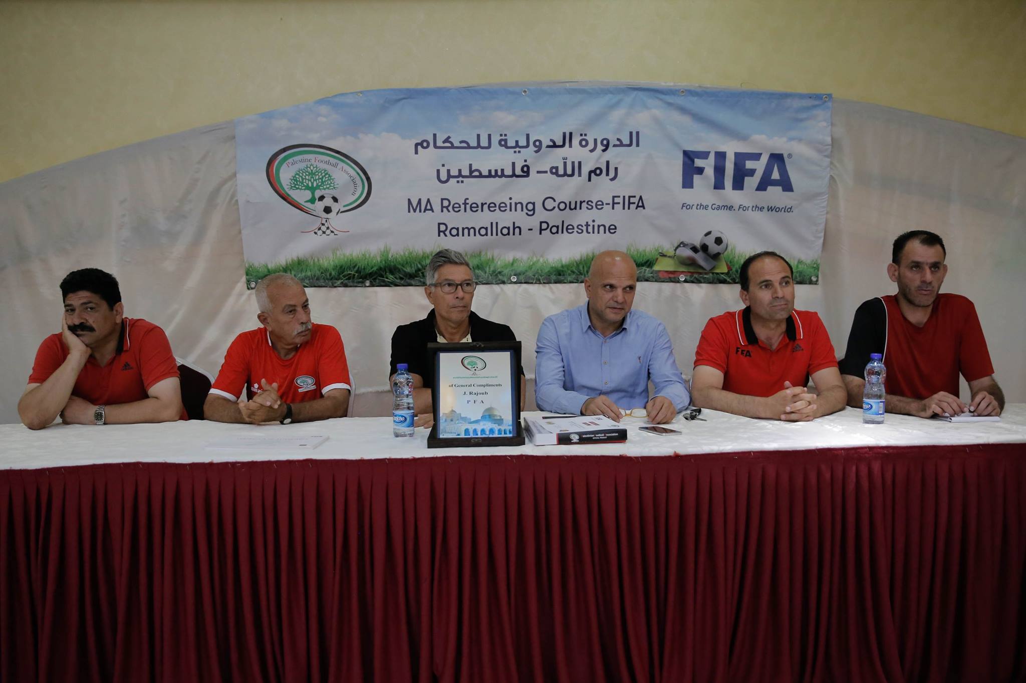الاتحاد الفلسطيني لكرة القدم يختتم الدورة الدولية للحكام