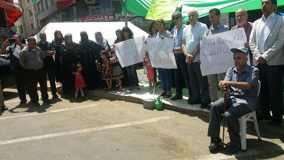 دعوة لصلاة الجمعة في خيمة اعتصام الأسرى وسط رام الله