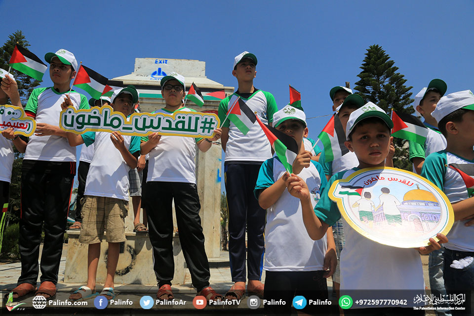 حماس بلبنان تواصل مخيماتها الصيفية جيل الأقصى- القدس لنا