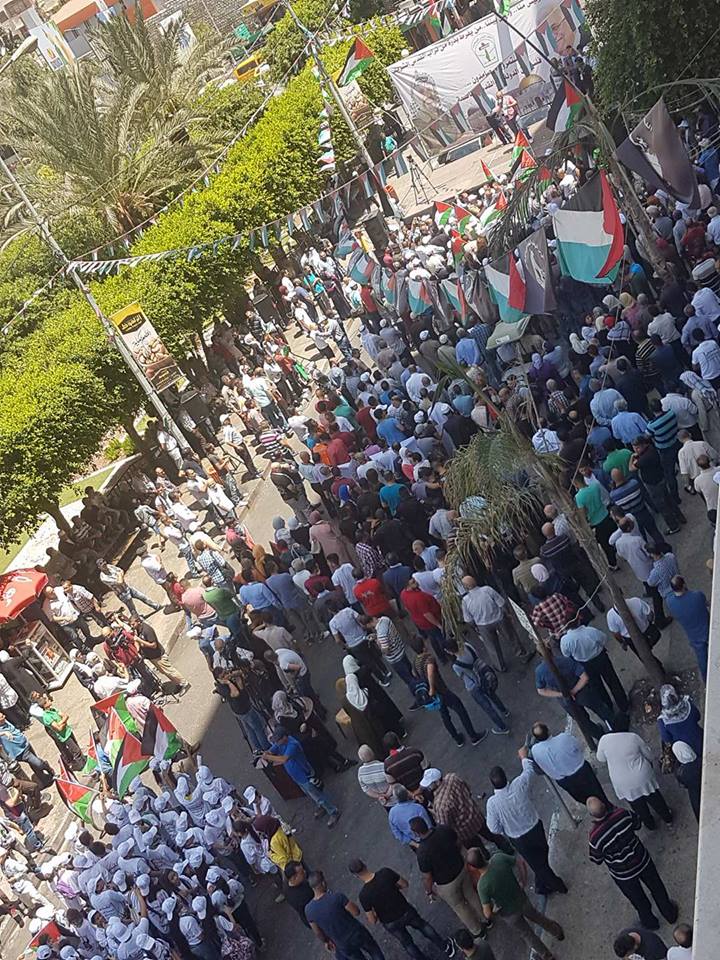 مهرجان بنابلس دعما واحتفاء بانتصار المقدسيين
