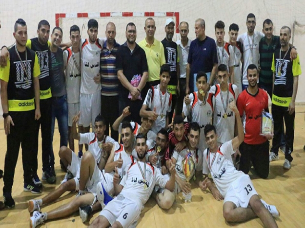 خدمات البريج يتوج بلقب بطولة كرة اليد للشباب