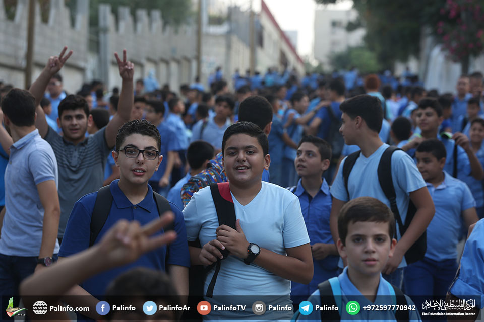 إضراب شامل في مدارس غزة