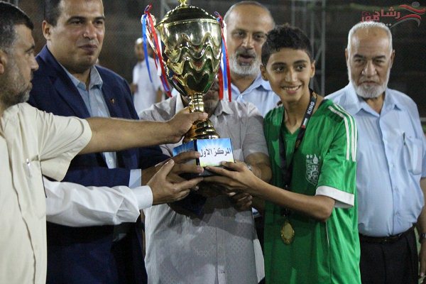 صغار الأخضر الرفحي يتوجون بلقب بطولة الوفاء للشهيد أحمد ناصر كلاب