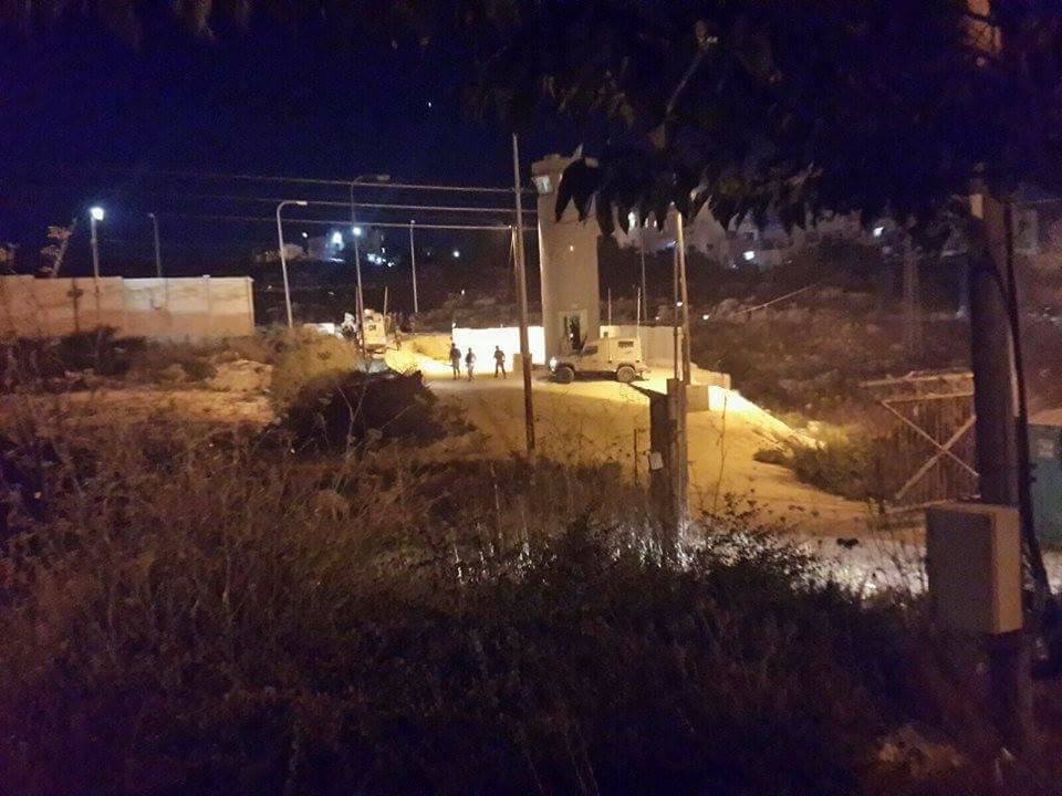 إطلاق نار تجاه قوات الاحتلال في بيت إيل
