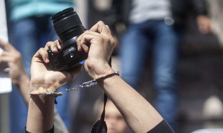 صحفيون معتقلون: ليكن الثامن من آب يوم نصرة الإعلام الفلسطيني