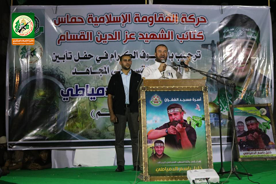 حماد: ماضون في الإعداد والمقاومة حتى التحرير