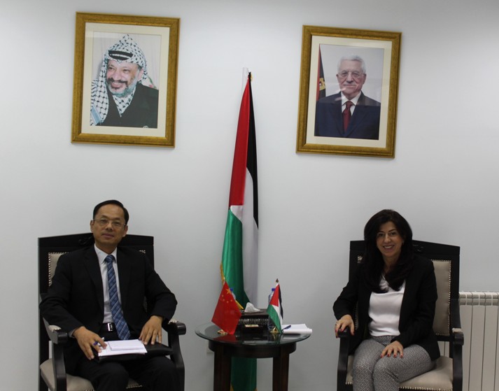 مباحثات مع مسؤول صيني لإعفاء فلسطين من الجمارك