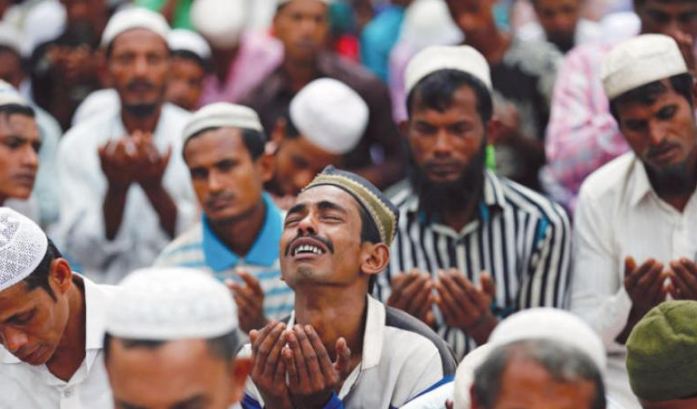 مئات الروهينغا يتظاهرون في بنغلاديش للمطالبة بالعودة إلى وطنهم