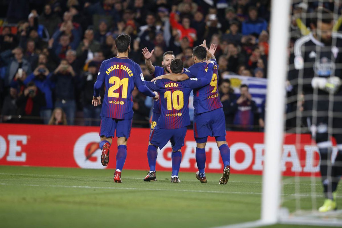 برشلونة يبلغ ربع نهائي كأس ملك إسبانيا
