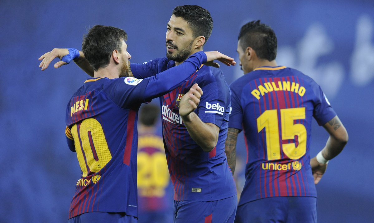 برشلونة يقلب تأخره لفوز على حساب سوسييداد في الدوري الأسباني