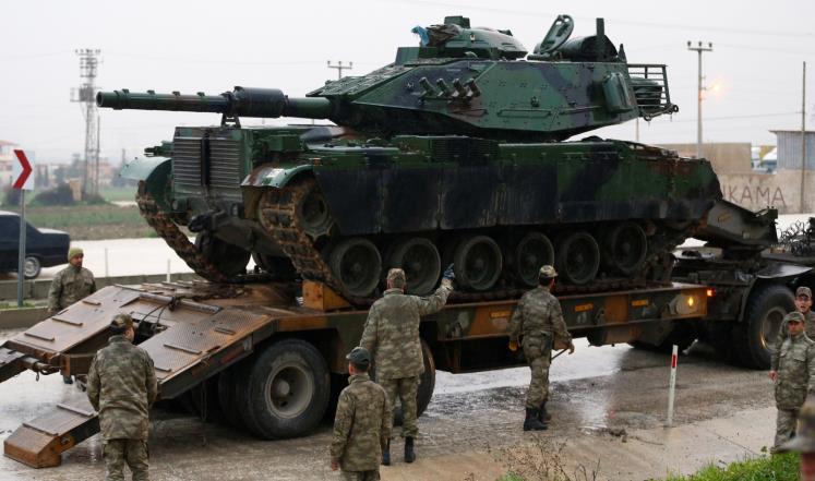 تركيا تعلن مقتل أول جنودها في عملية غصن الزيتون