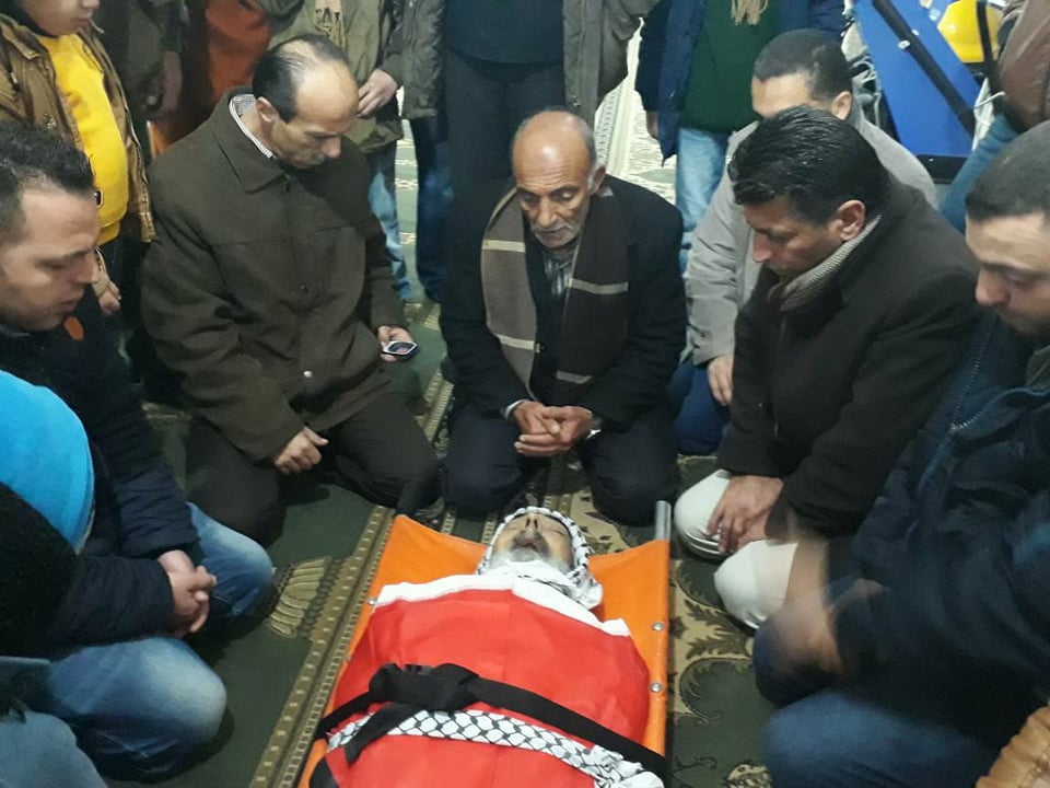 تشييع جثمان الشهيد حسين عطا الله في نابلس