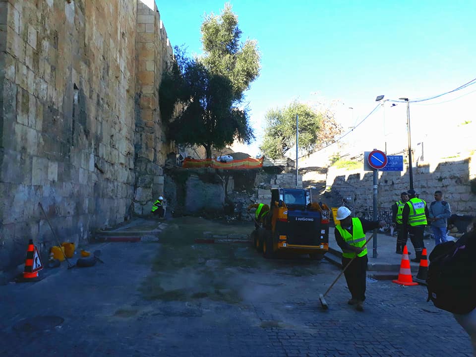 القدس الدولية تطلب تشكيل لجنة فنية لمراقبة حفريات الأقصى