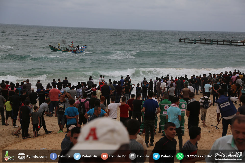 المسير البحري العاشر شمال قطاع غزة