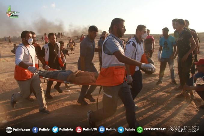 إصابة شاب برصاص الاحتلال شرق مخيم البريج