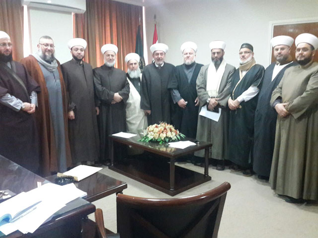 هيئة علماء المسلمين تلتقي القوى الإسلامية في عين الحلوة